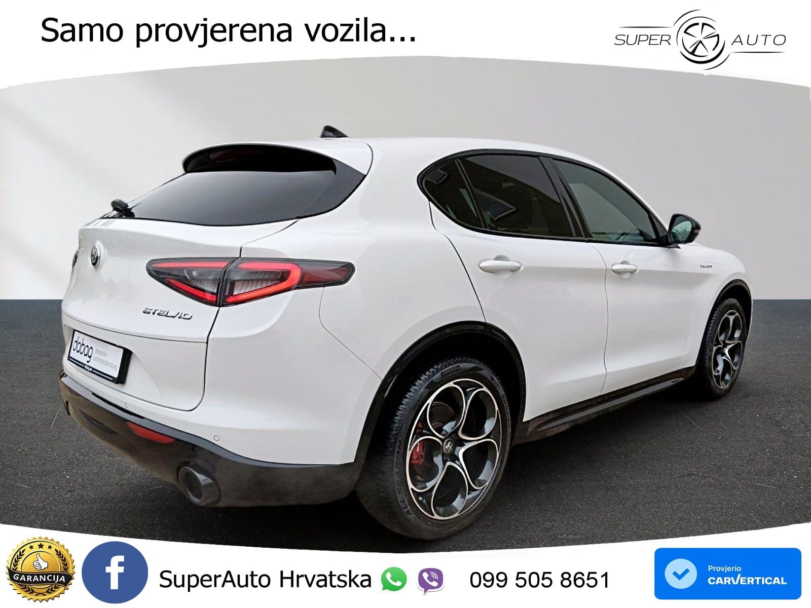 Alfa Romeo Stelvio 2.2 MultiJet II (210 KS) Q4 Automatic LED+GR SJED+ACC