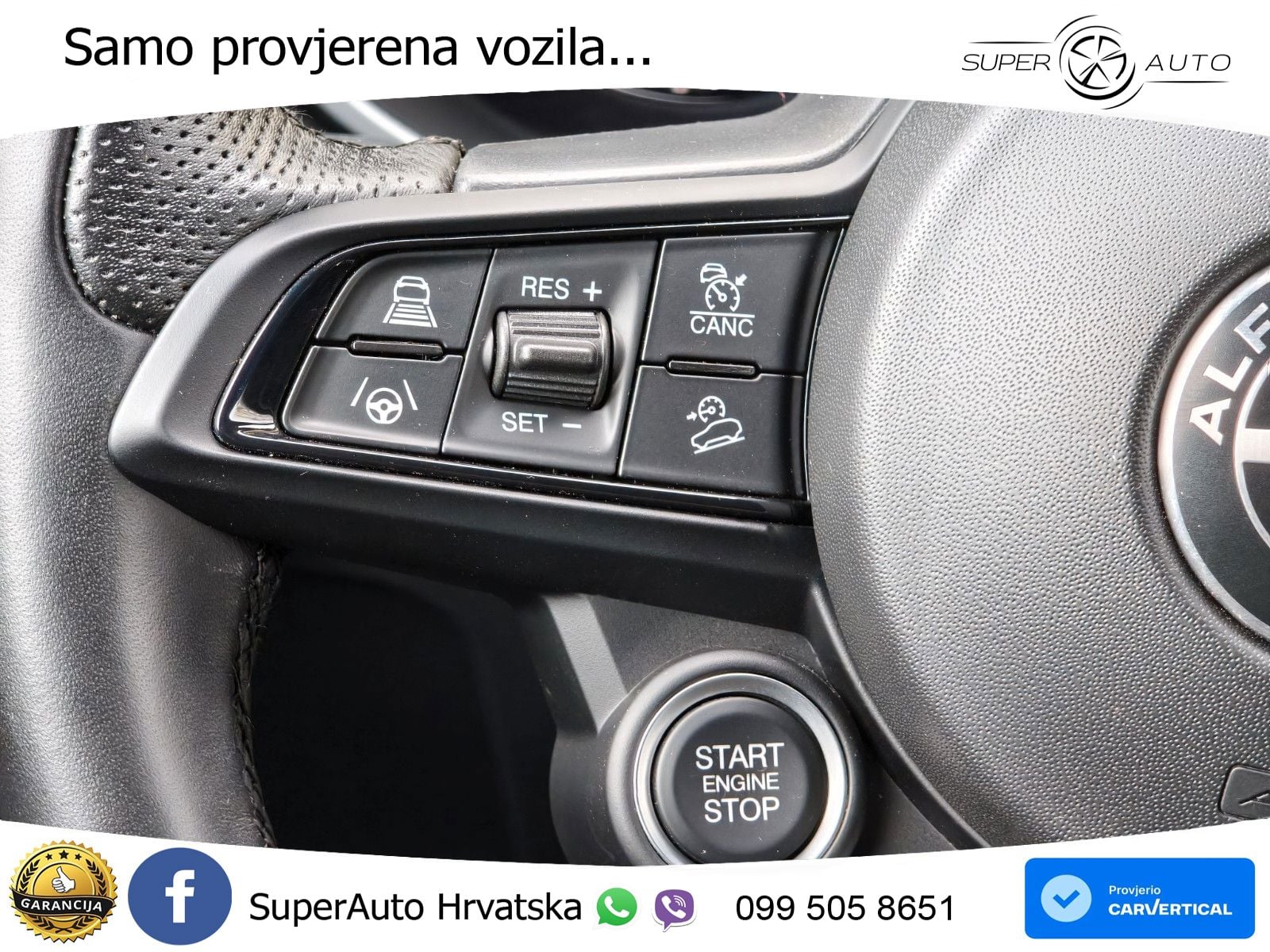 Alfa Romeo Stelvio 2.2 MultiJet II (210 KS) Q4 Automatic LED+GR SJED+ACC