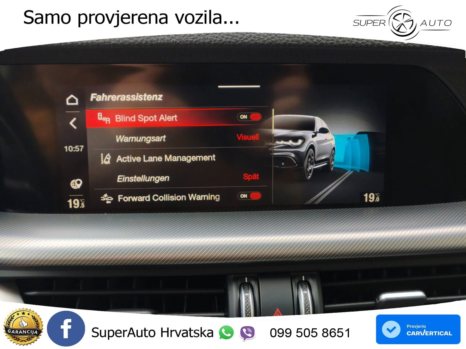 Alfa Romeo Stelvio 2.2 MultiJet II (210 KS) Q4 Automatic LED+GR SJED+ACC