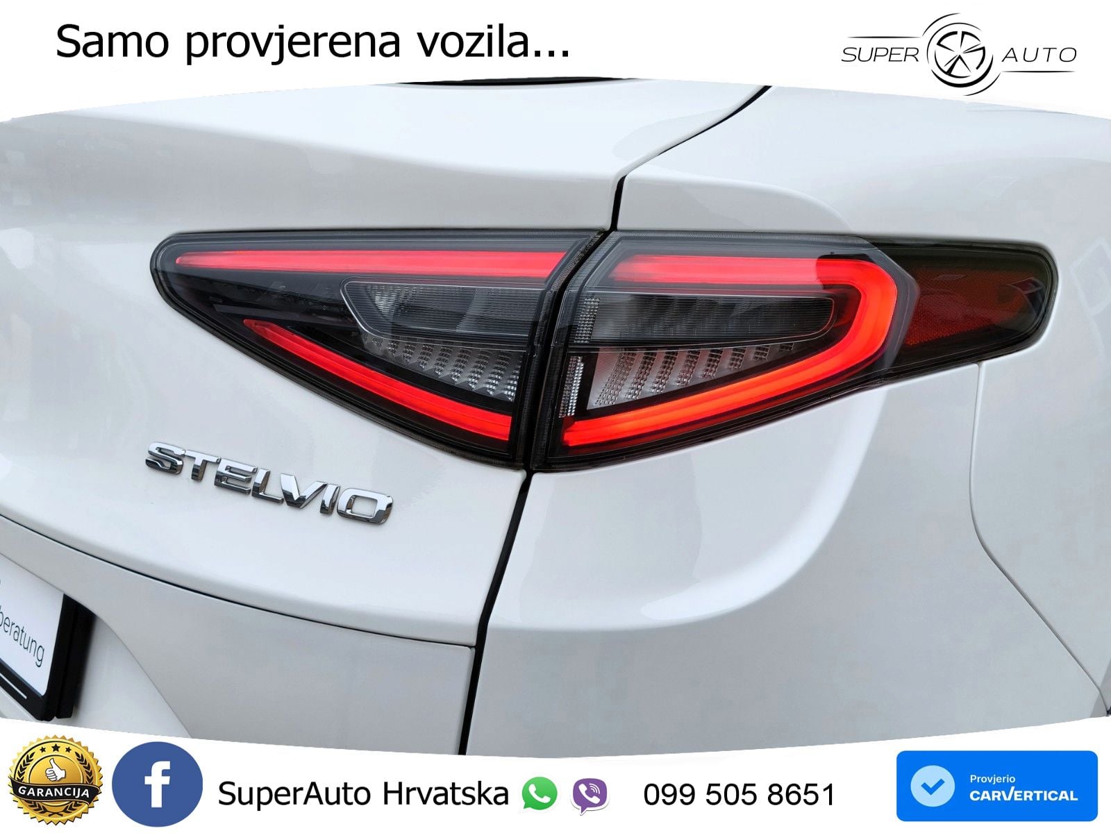 Alfa Romeo Stelvio 2.2 MultiJet II (210 KS) Q4 Automatic LED+GR SJED+ACC