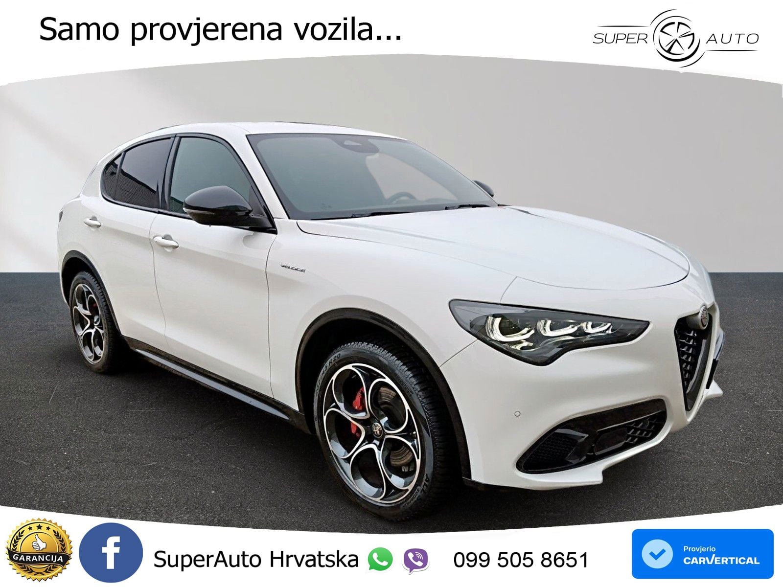 Alfa Romeo Stelvio 2.2 MultiJet II (210 KS) Q4 Automatic LED+GR SJED+ACC
