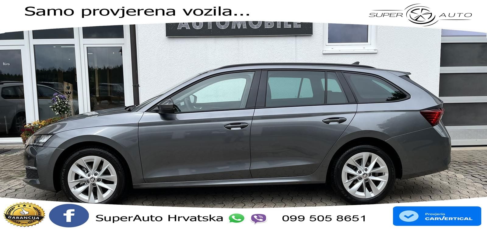Škoda Octavia Combi 2.0 TDI (150 KS) DSG Selection LED+GR SJED+ACC