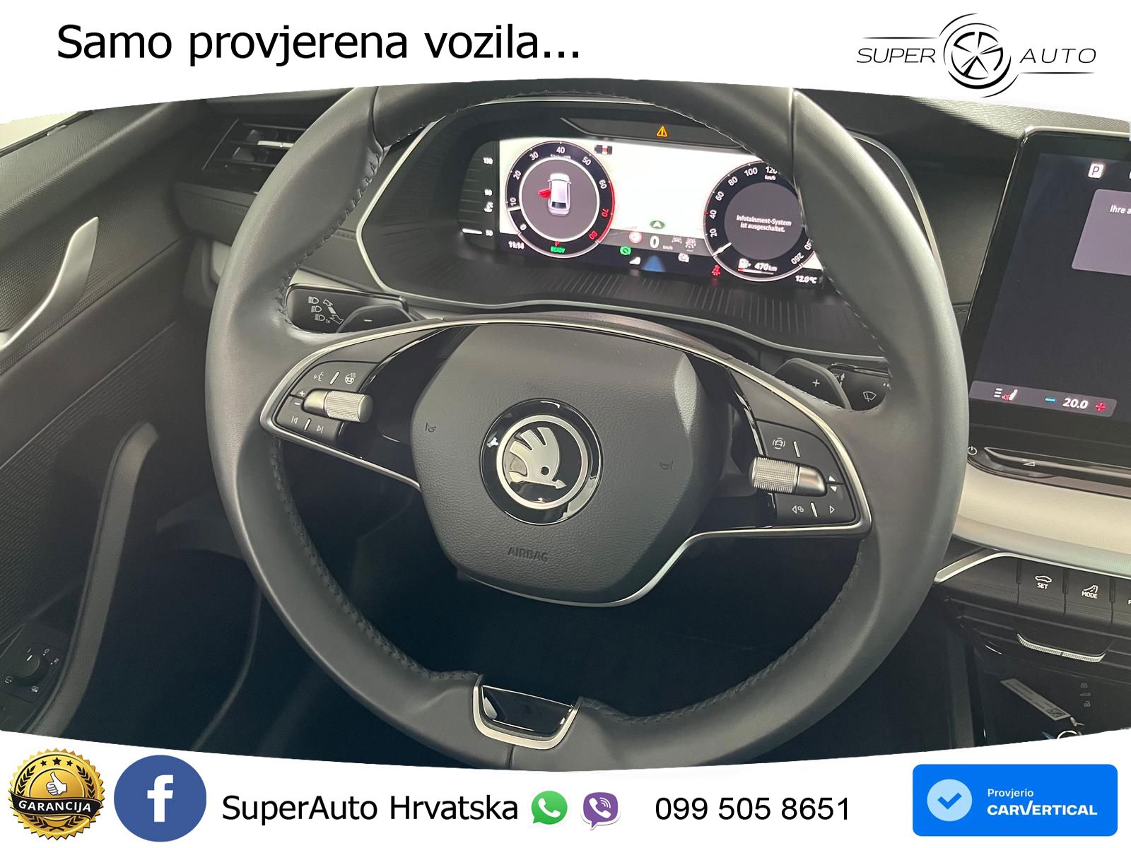 Škoda Octavia Combi 2.0 TDI (150 KS) DSG Selection LED+GR SJED+ACC