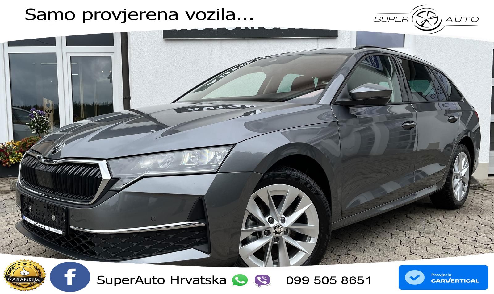 Škoda Octavia Combi 2.0 TDI (150 KS) DSG Selection LED+GR SJED+ACC