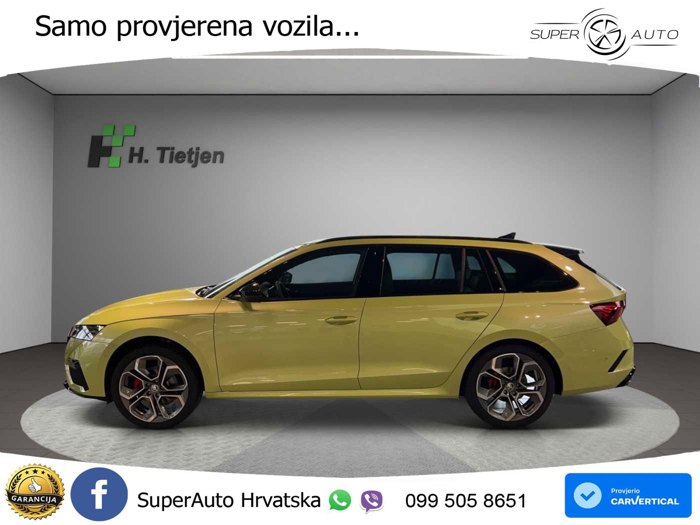 Škoda Octavia Combi RS 2.0 TDI (200 KS) DSG LED+GR SJED+ACC