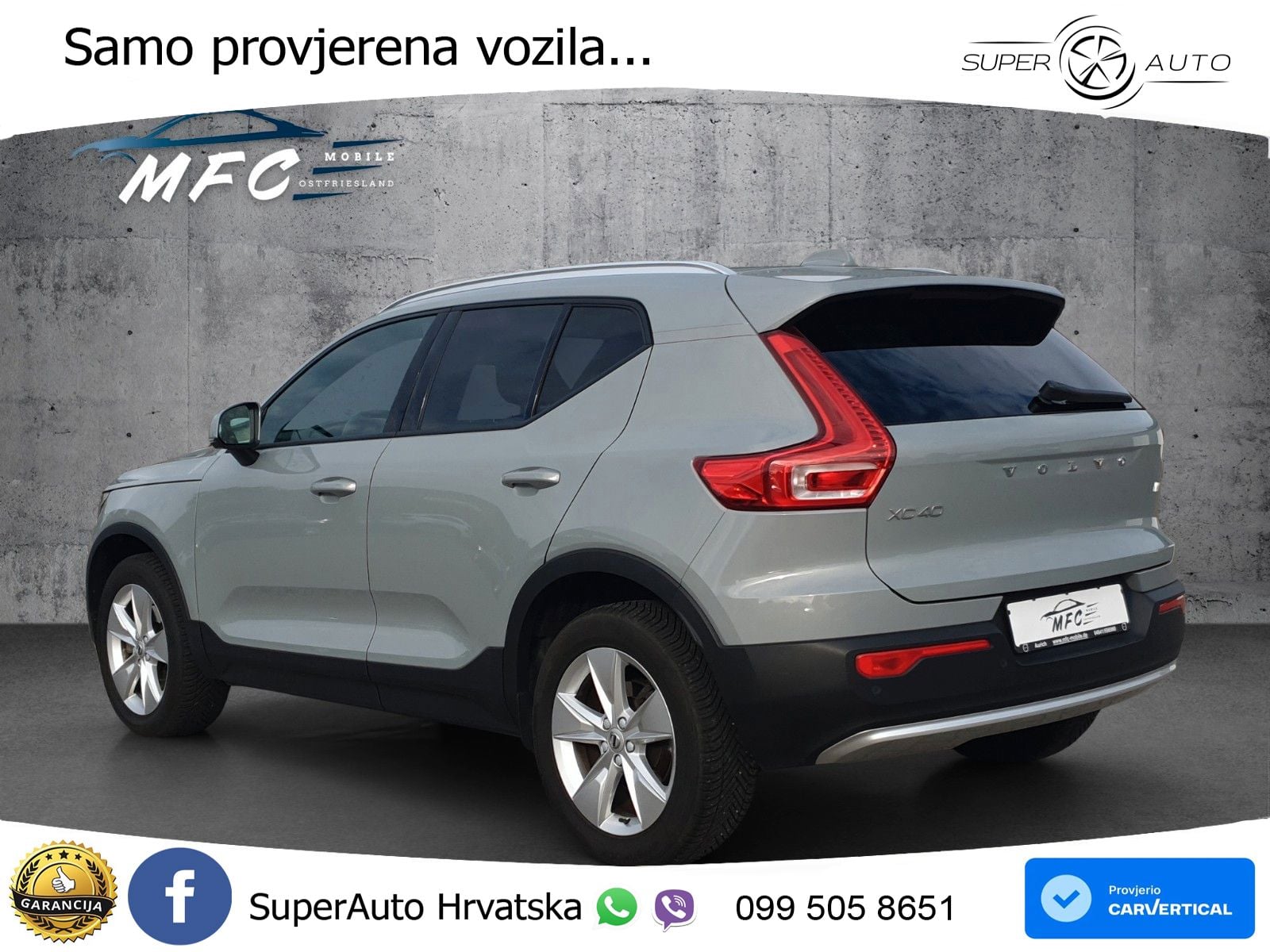 Volvo XC40 2.0 B3 163 KS Automatic LED+GR SJED+ACC
