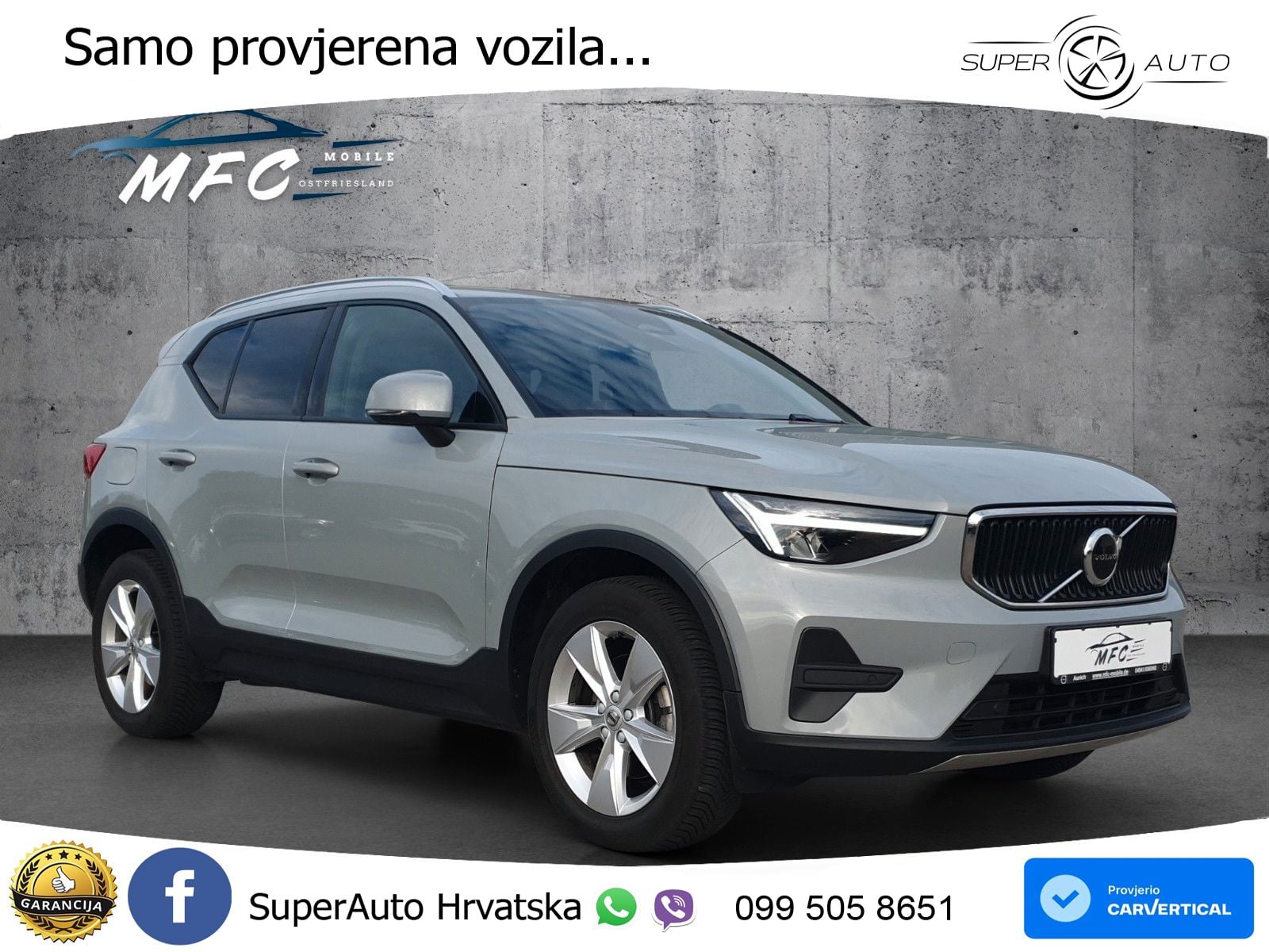 Volvo XC40 2.0 B3 163 KS Automatic LED+GR SJED+ACC