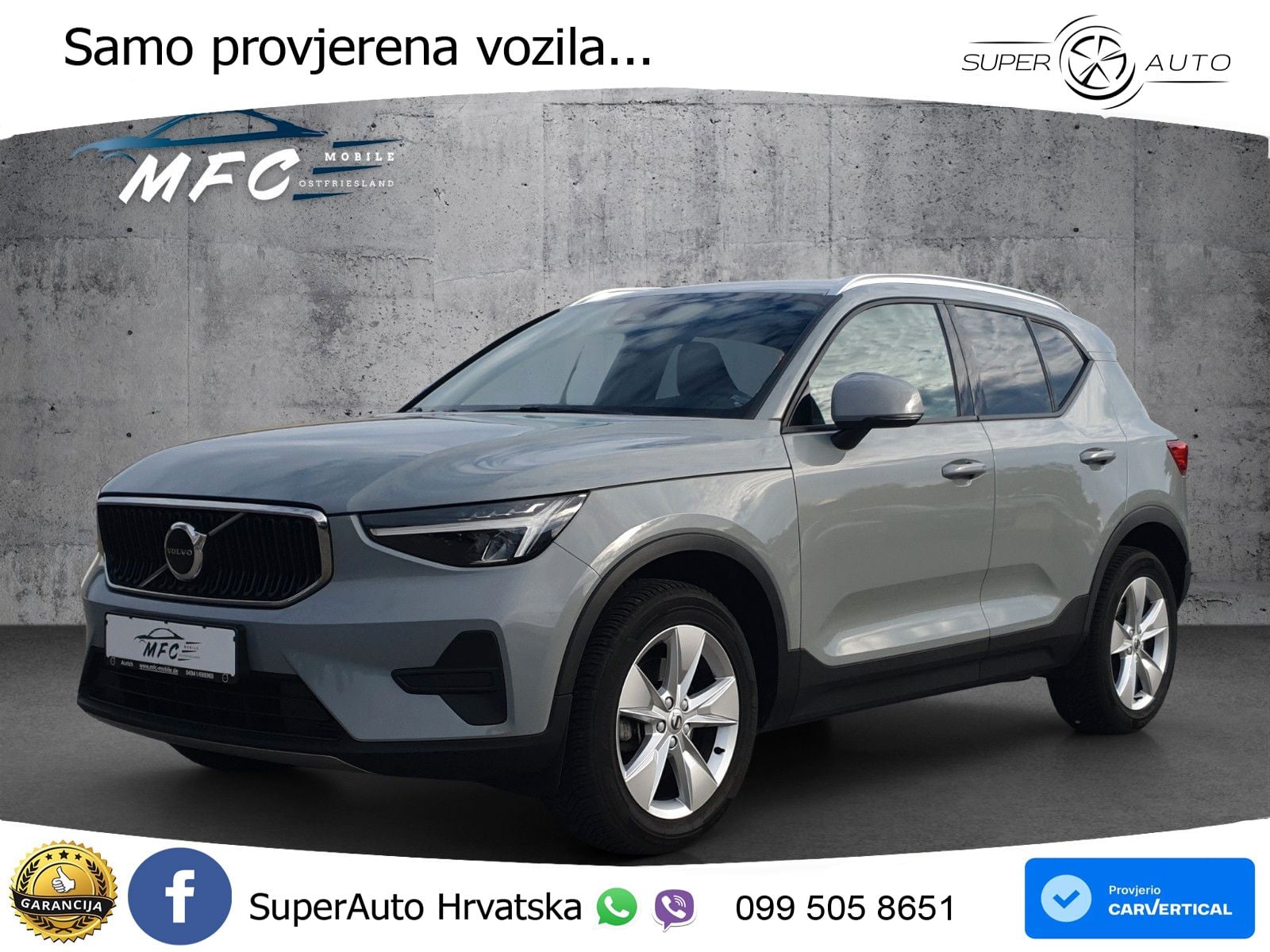Volvo XC40 2.0 B3 163 KS Automatic LED+GR SJED+ACC