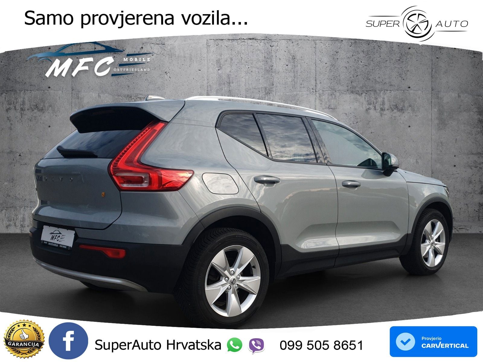 Volvo XC40 2.0 B3 163 KS Automatic LED+GR SJED+ACC