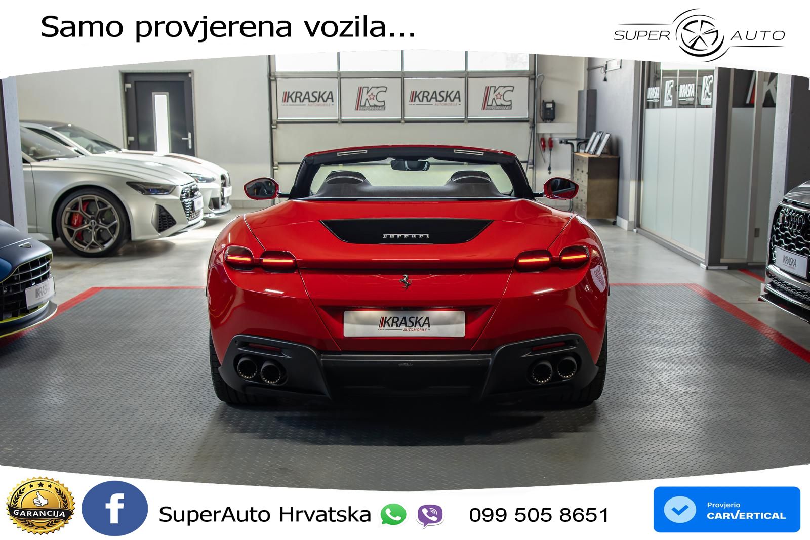 Ferrari Roma Spider 3.9 V8 (620 KS) F1 DCT LED+GR SJED+ACC