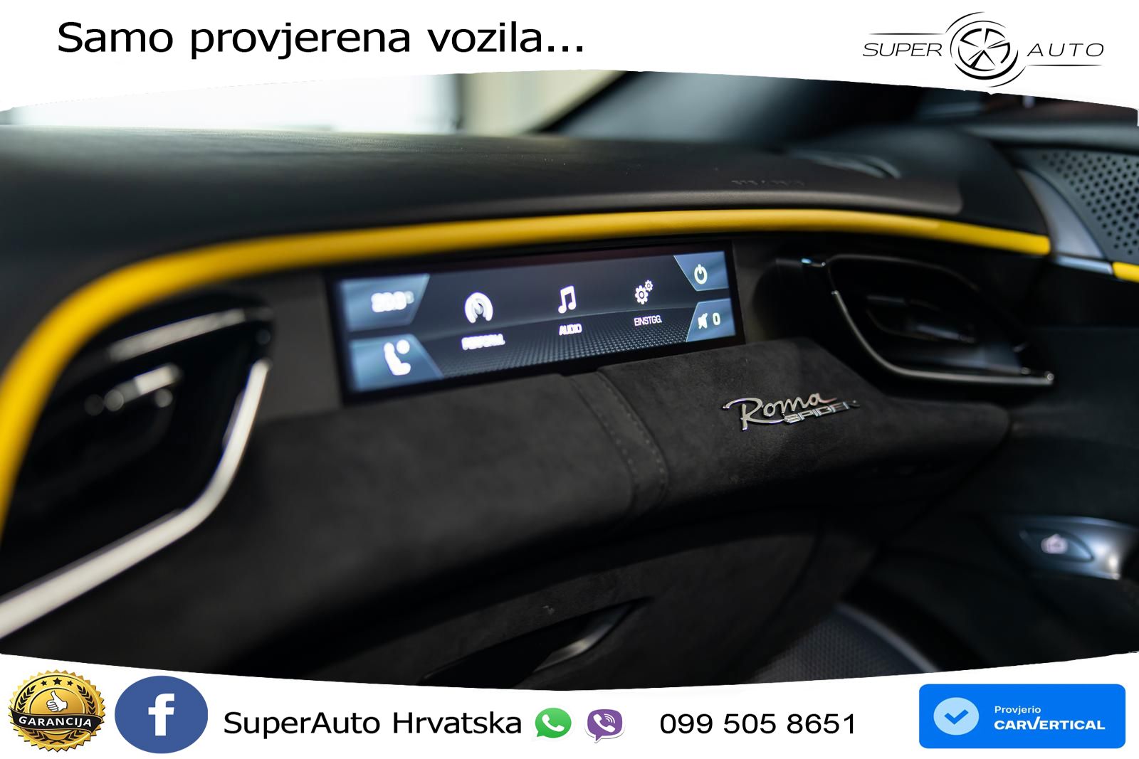 Ferrari Roma Spider 3.9 V8 (620 KS) F1 DCT LED+GR SJED+ACC