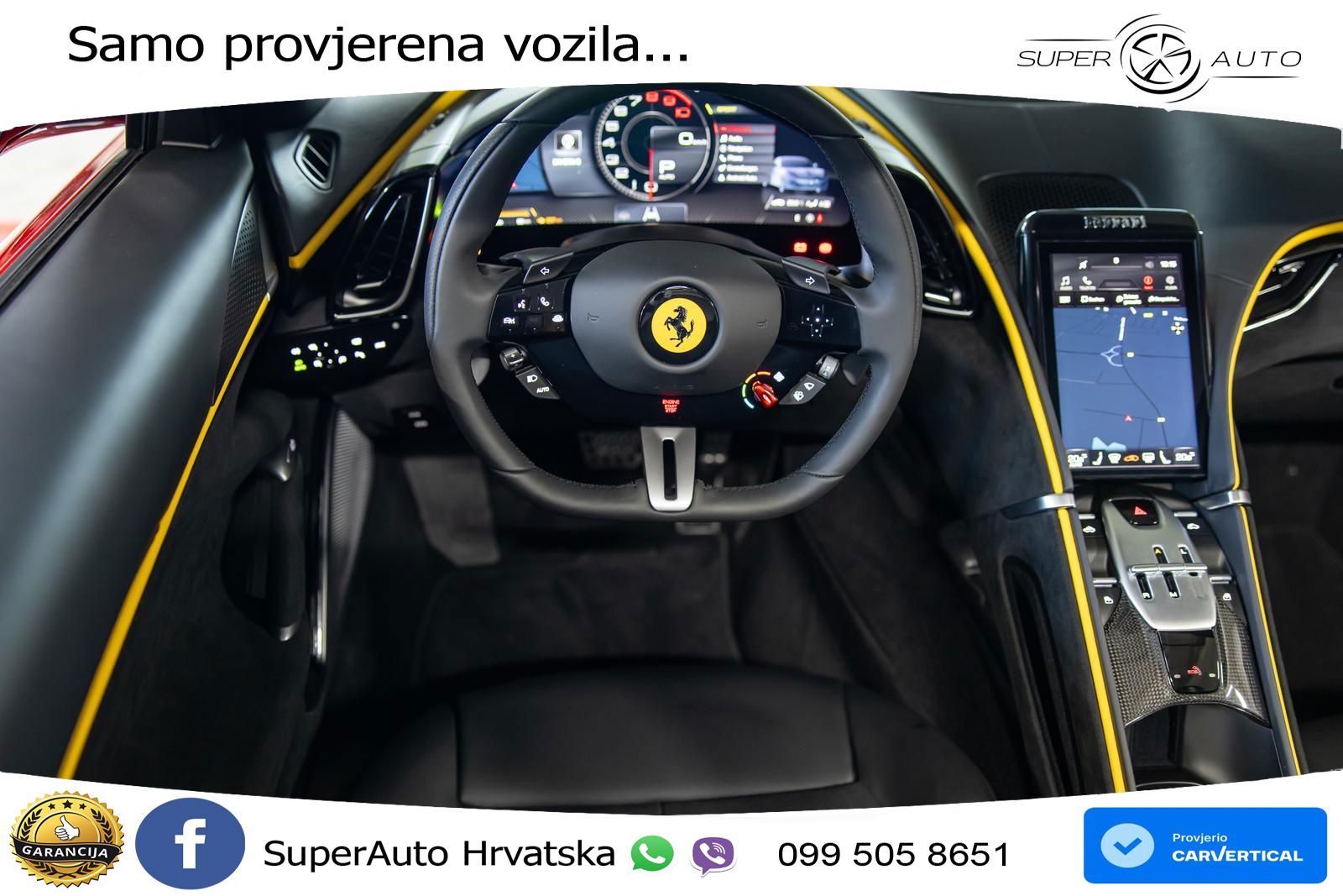 Ferrari Roma Spider 3.9 V8 (620 KS) F1 DCT LED+GR SJED+ACC