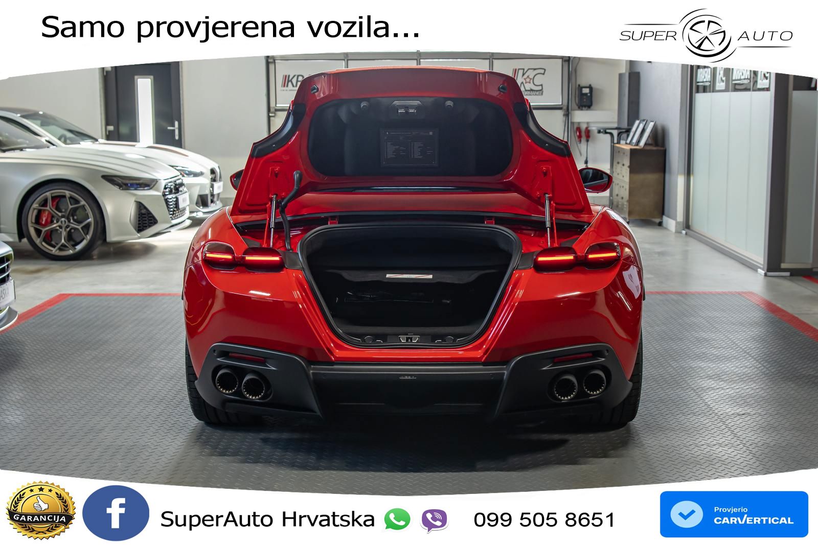 Ferrari Roma Spider 3.9 V8 (620 KS) F1 DCT LED+GR SJED+ACC