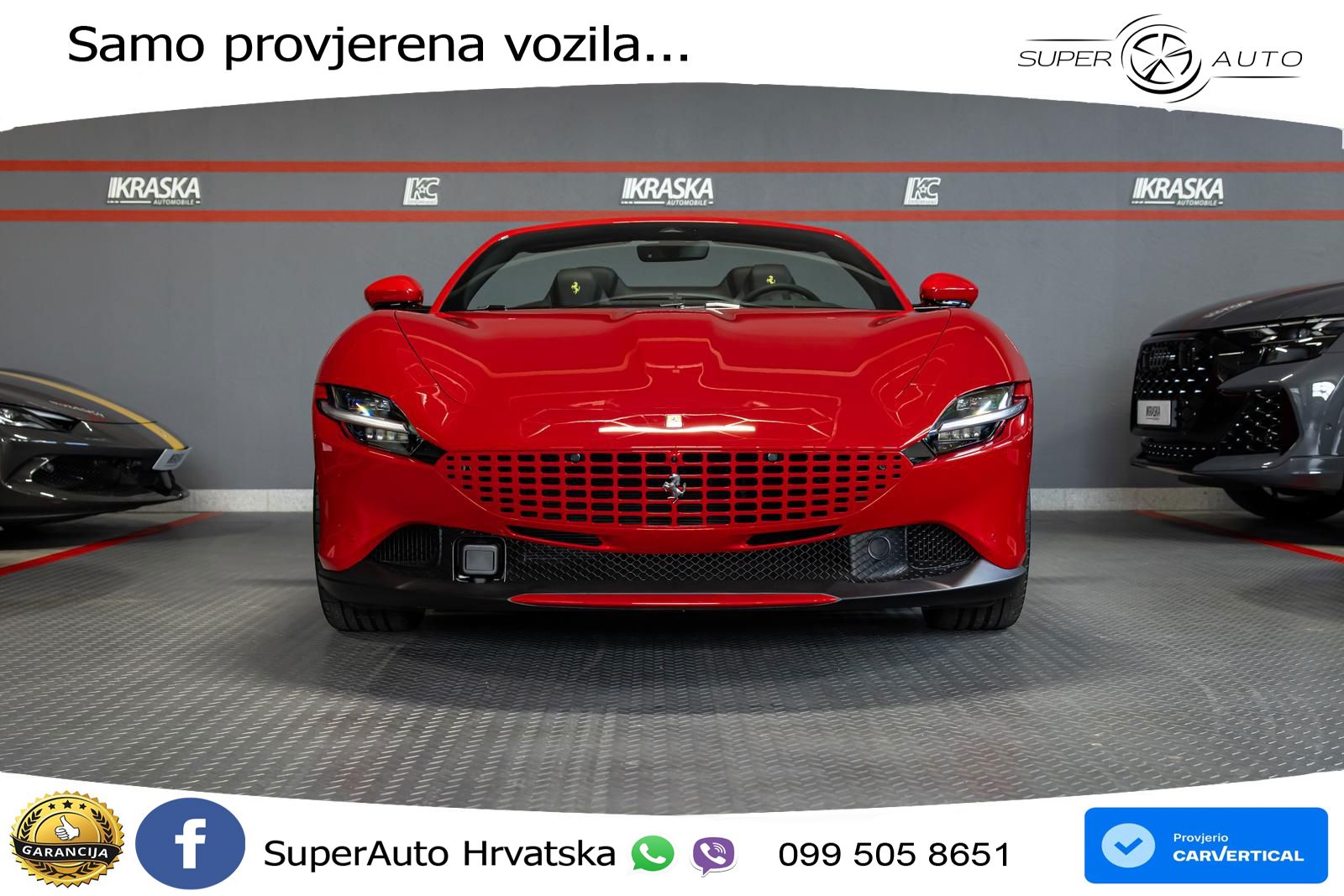 Ferrari Roma Spider 3.9 V8 (620 KS) F1 DCT LED+GR SJED+ACC