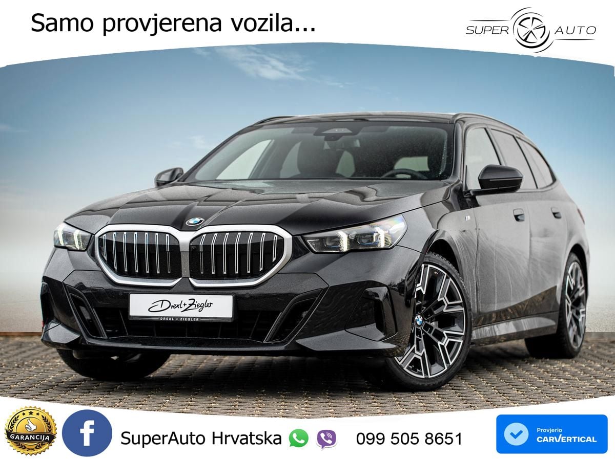 BMW 520d Touring (197 KS) Steptronic M Sport ACC+HEAD+4xGR SJED+360+PANO