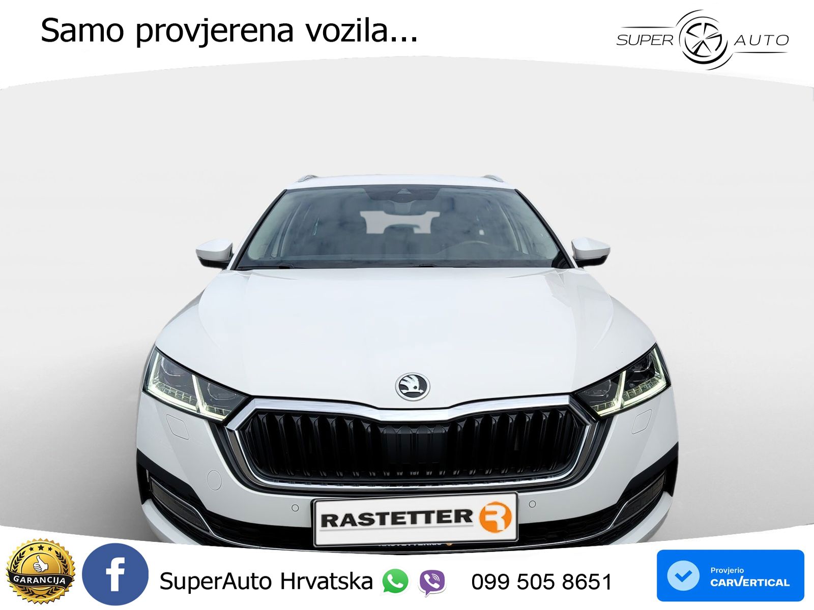 Škoda Octavia Combi 2.0 TDI (150 KS) DSG LED+GR SJED+ACC