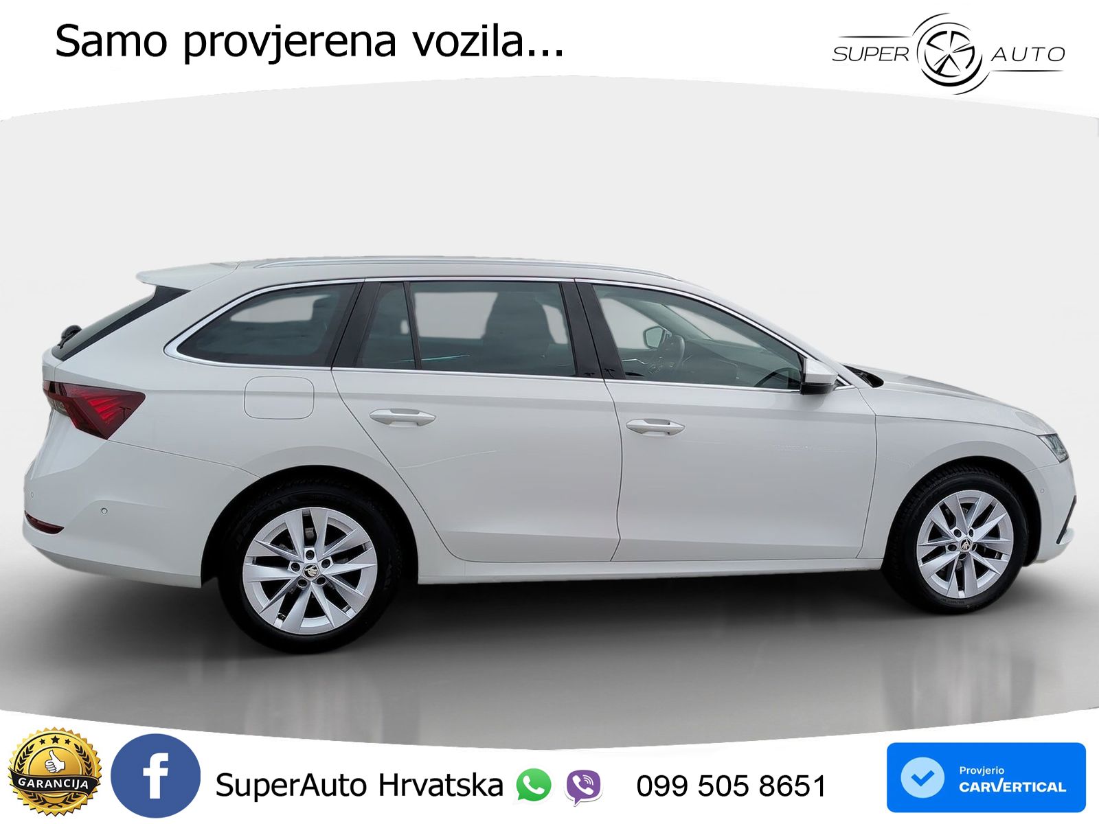 Škoda Octavia Combi 2.0 TDI (150 KS) DSG LED+GR SJED+ACC