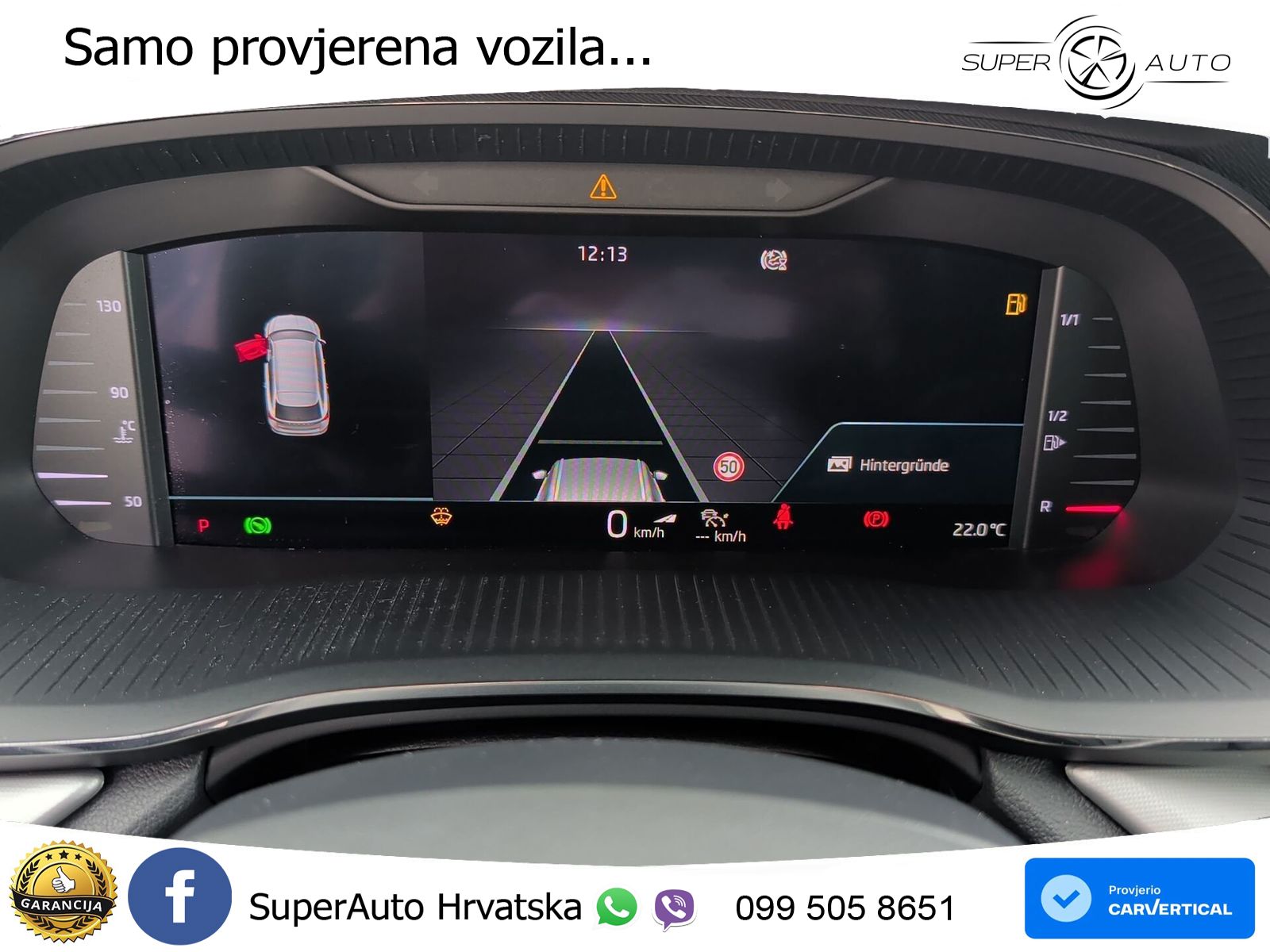 Škoda Octavia Combi 2.0 TDI (150 KS) DSG LED+GR SJED+ACC