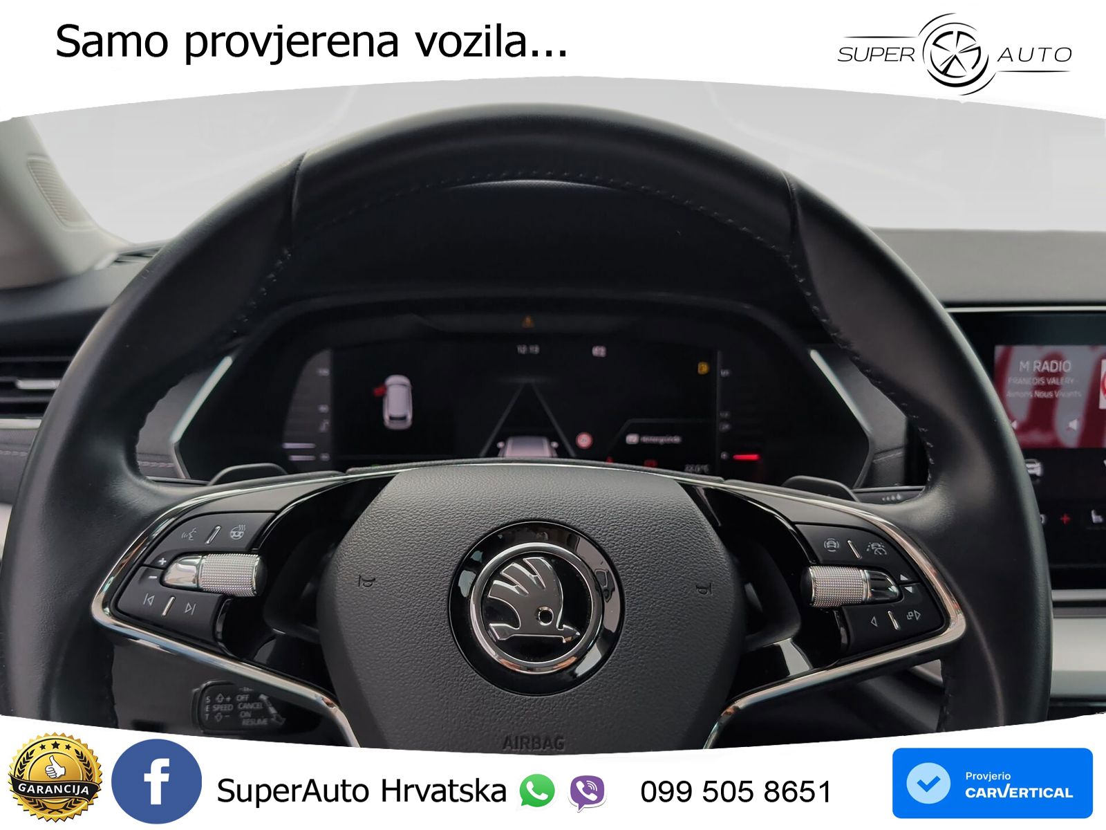 Škoda Octavia Combi 2.0 TDI (150 KS) DSG LED+GR SJED+ACC