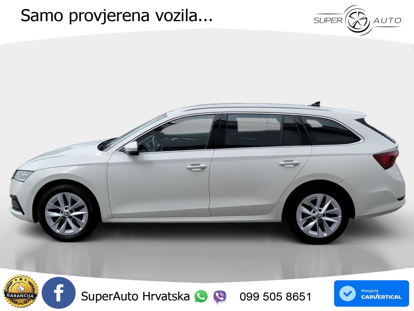 Škoda Octavia Combi 2.0 TDI (150 KS) DSG LED+GR SJED+ACC