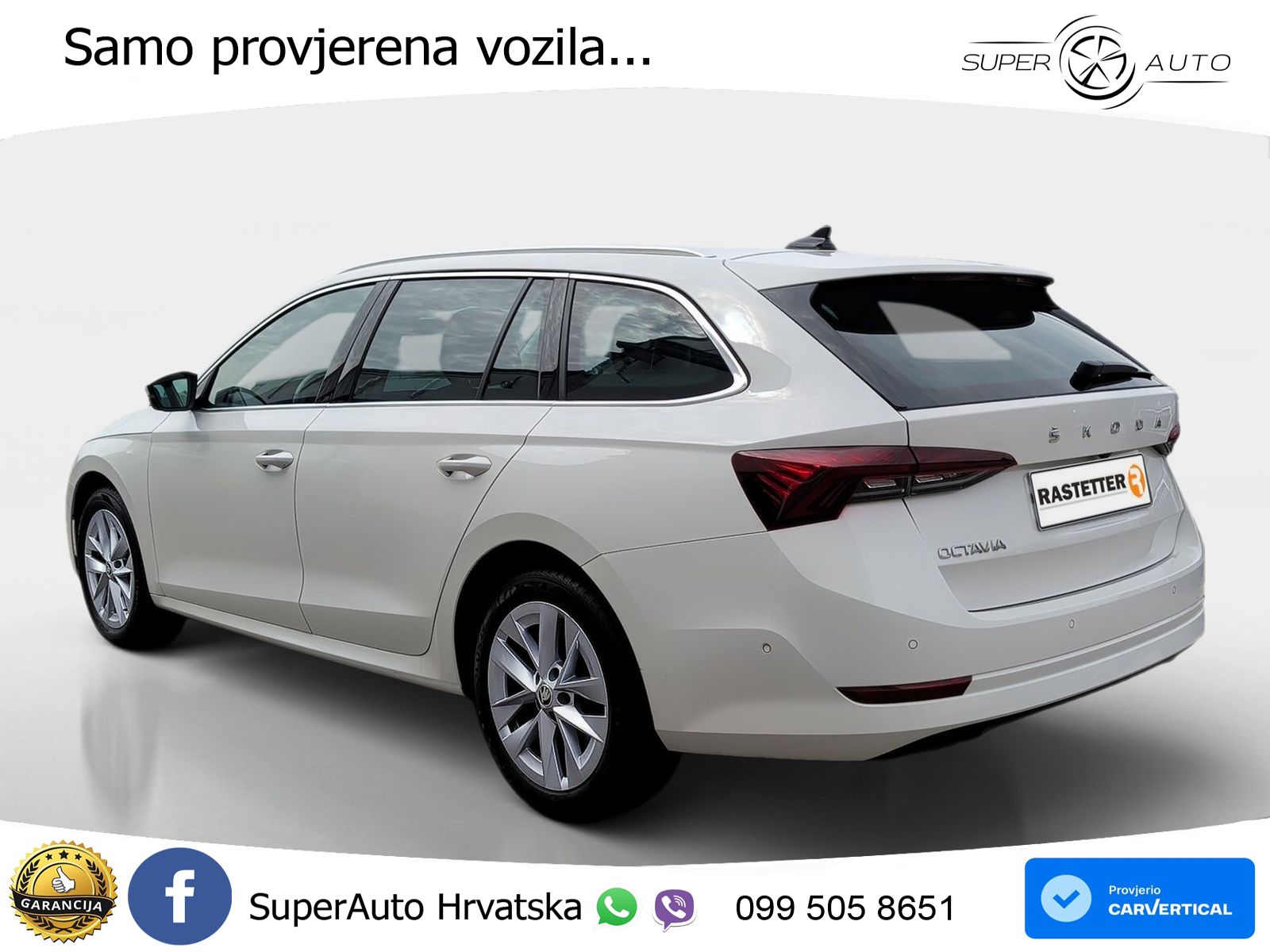 Škoda Octavia Combi 2.0 TDI (150 KS) DSG LED+GR SJED+ACC