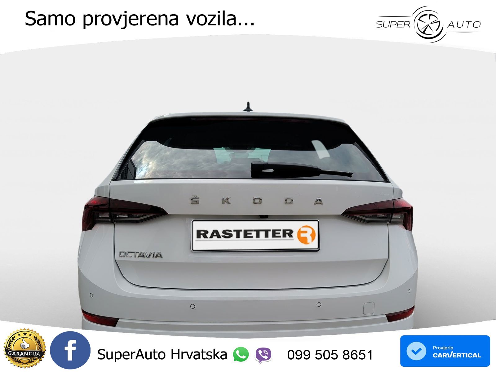 Škoda Octavia Combi 2.0 TDI (150 KS) DSG LED+GR SJED+ACC