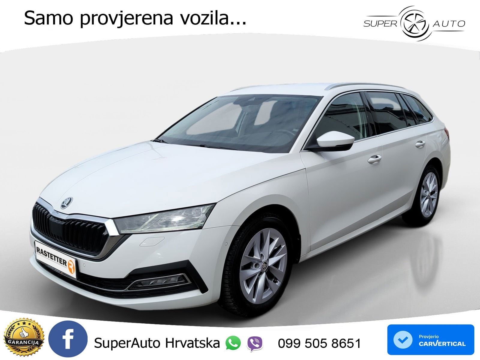 Škoda Octavia Combi 2.0 TDI (150 KS) DSG LED+GR SJED+ACC