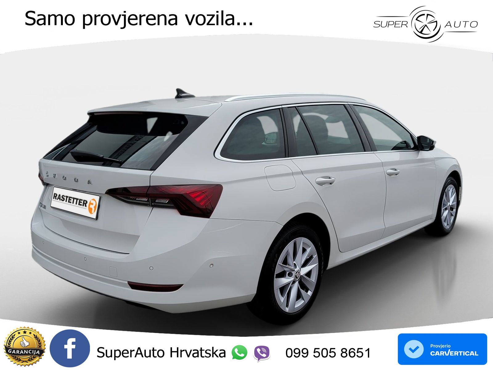 Škoda Octavia Combi 2.0 TDI (150 KS) DSG LED+GR SJED+ACC