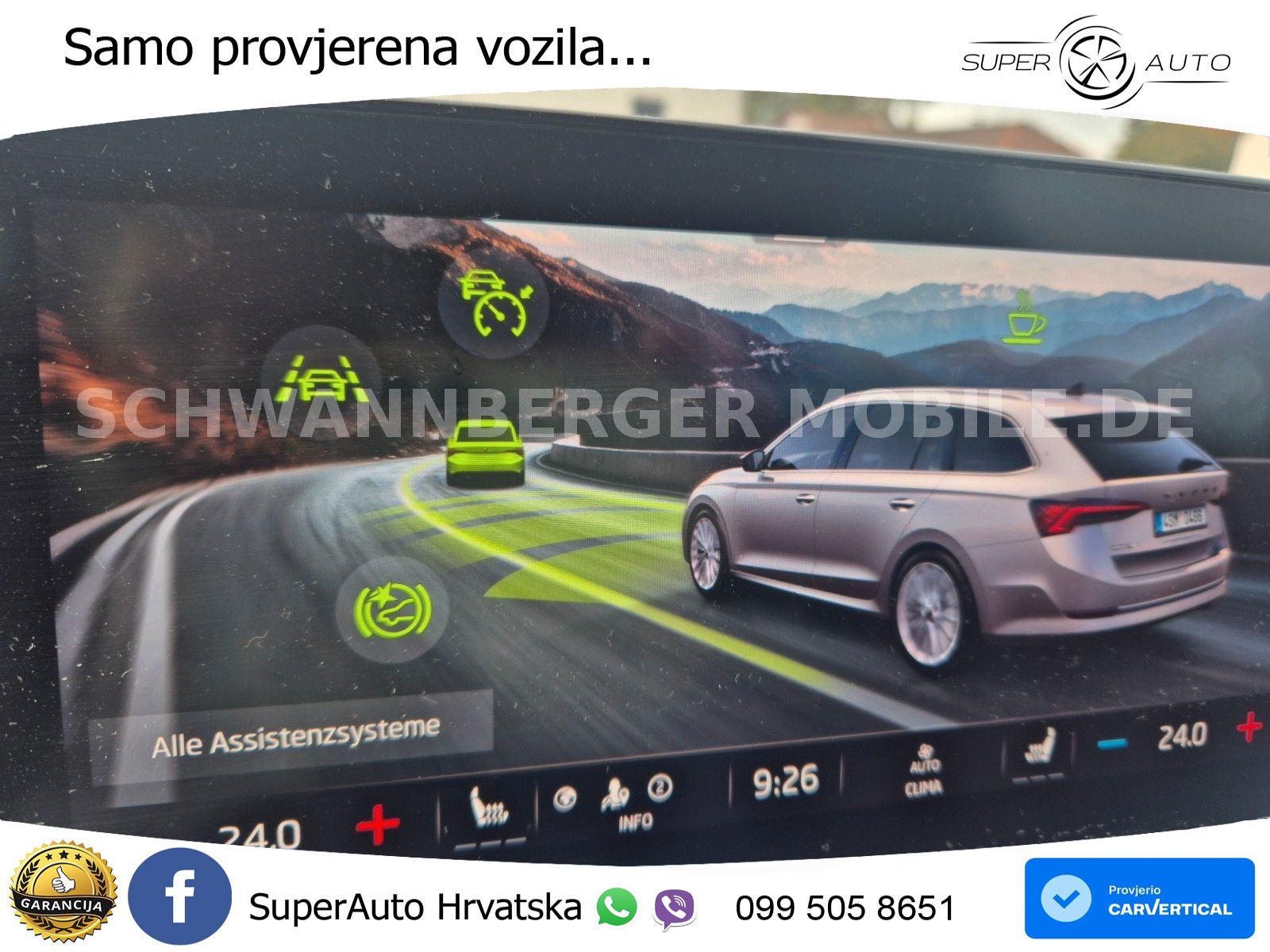 Škoda Octavia Combi 2.0 TDI (150 KS) DSG
