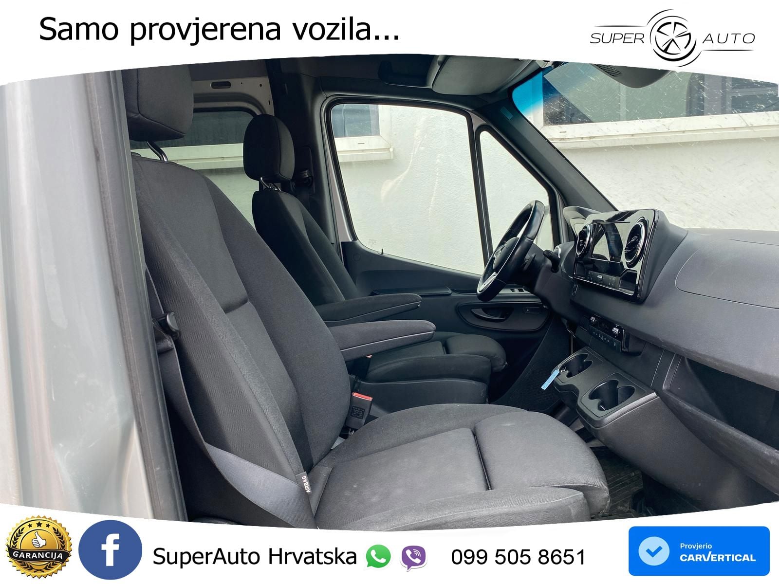Mercedes-Benz Sprinter 319 Mixto L3H2*5-Sitzer*LKW*LED*KAM*1Hd 190 KS
