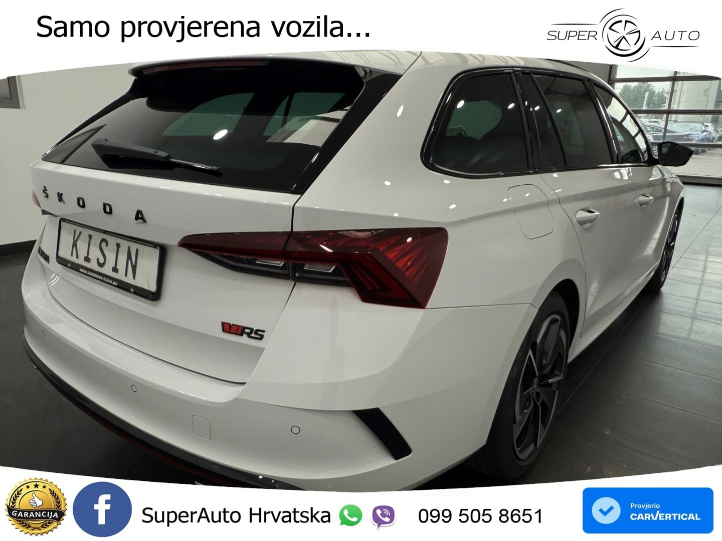 Škoda Octavia Combi RS 2.0 TDI (200 KS) DSG