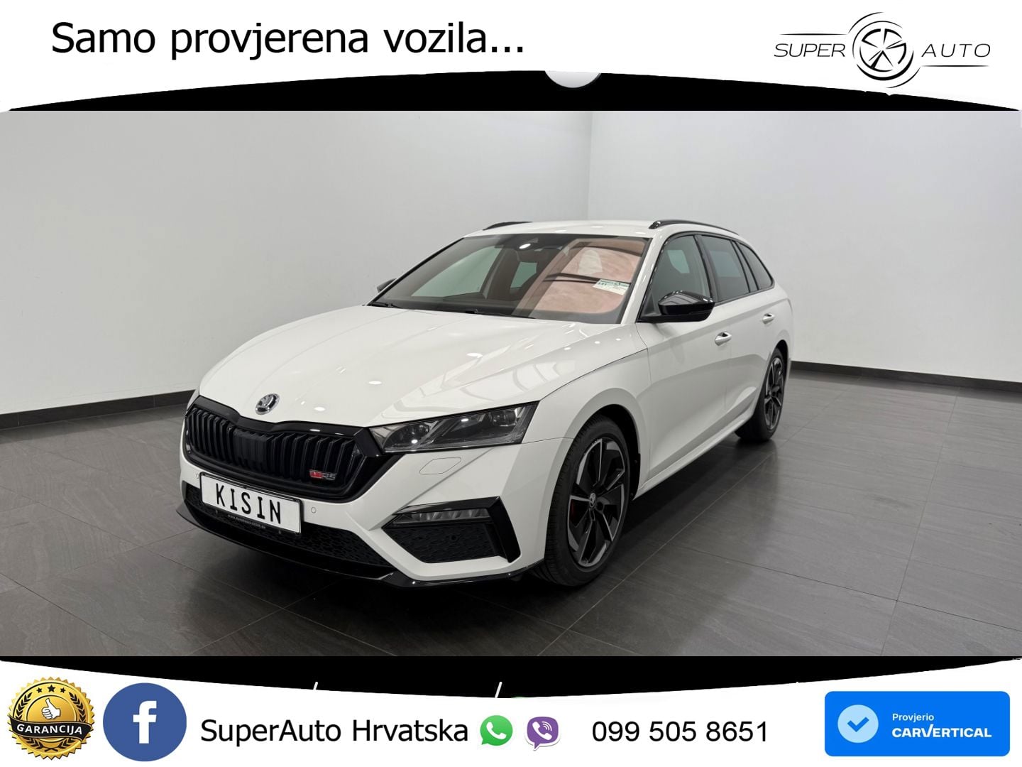Škoda Octavia Combi RS 2.0 TDI (200 KS) DSG