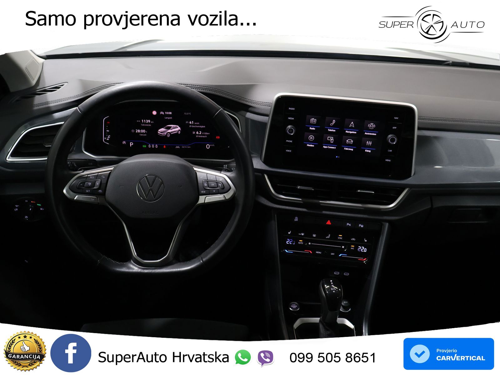 Volkswagen T-Roc I 1.5 TSI (150 KS) DSG MATRIX+GR SJED+KAM