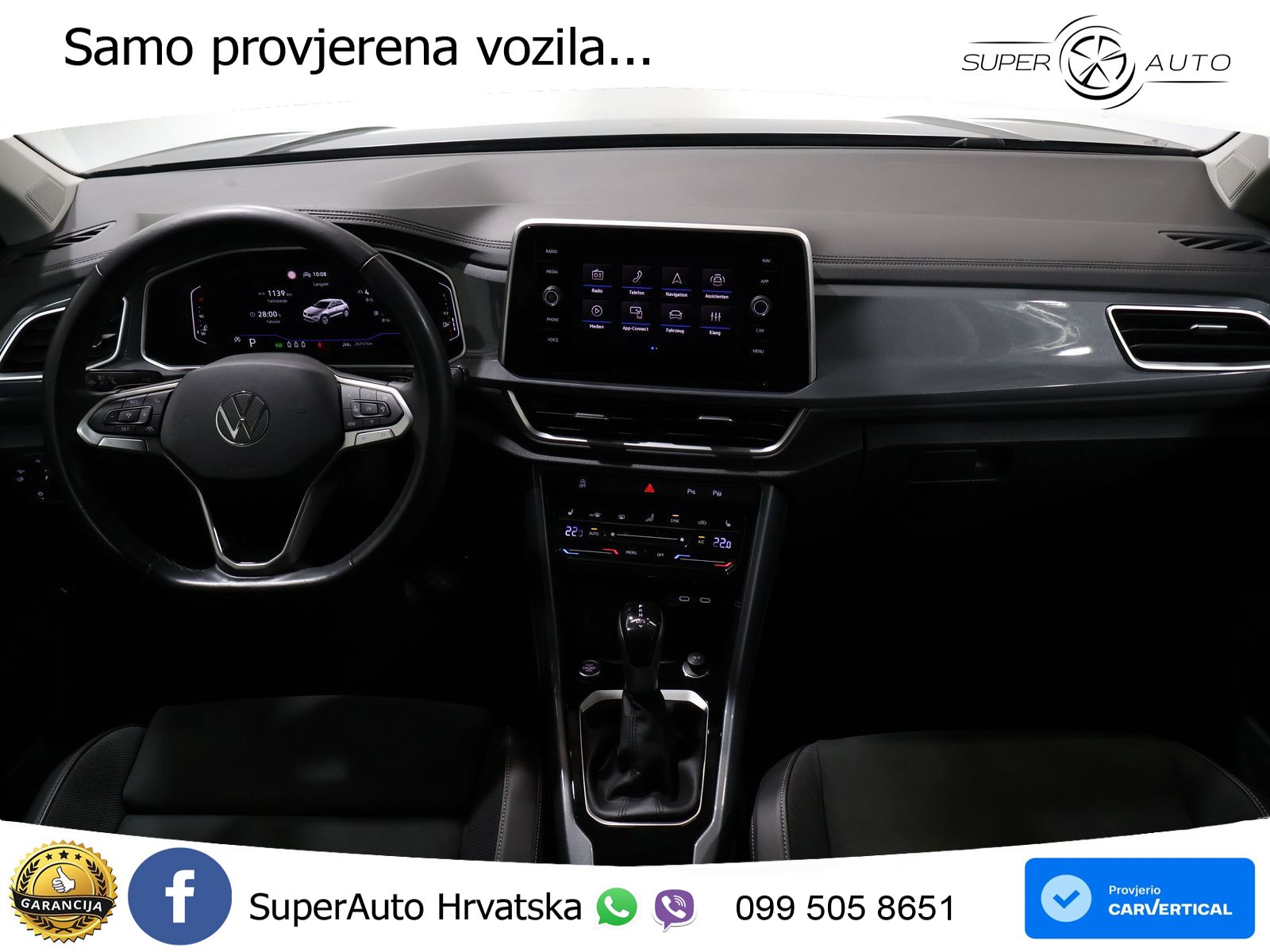 Volkswagen T-Roc I 1.5 TSI (150 KS) DSG MATRIX+GR SJED+KAM