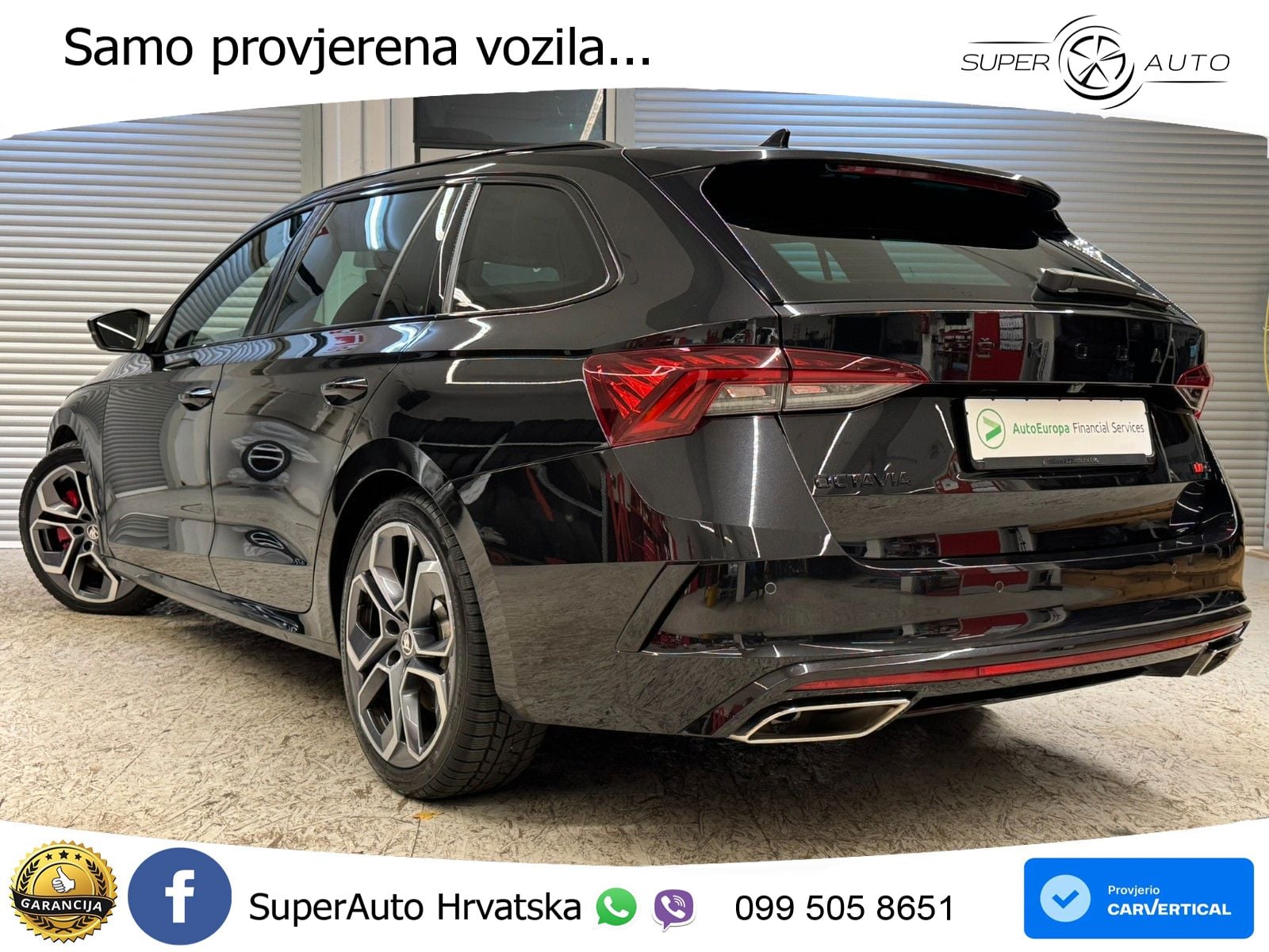 Škoda Octavia Combi RS 2.0 TSI (245 KS) DSG
