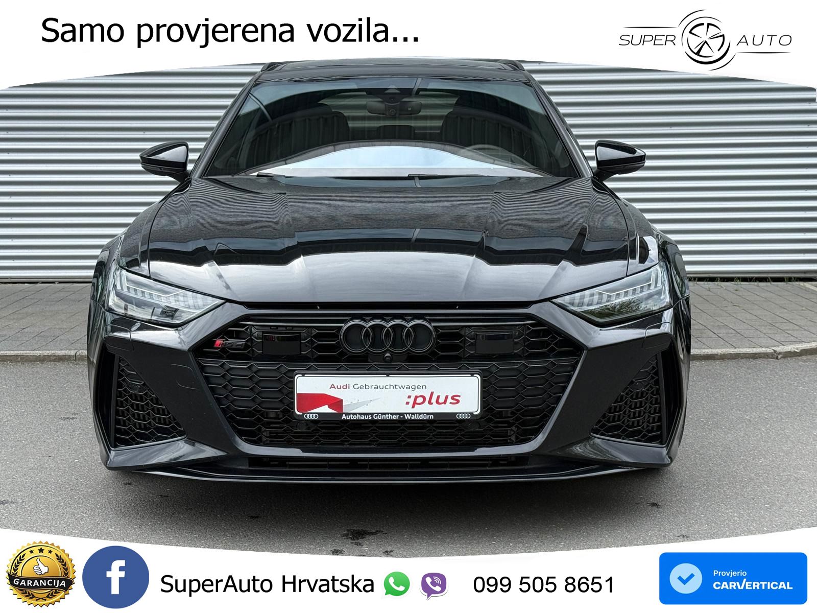 Audi RS6 Avant 4.0 TFSI V8 (600 KS) quattro Tiptronic Kuka LED+GR SJED+ACC