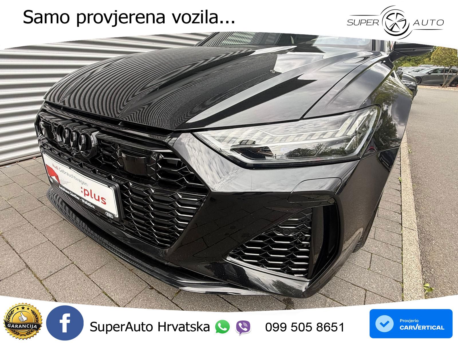 Audi RS6 Avant 4.0 TFSI V8 (600 KS) quattro Tiptronic Kuka LED+GR SJED+ACC