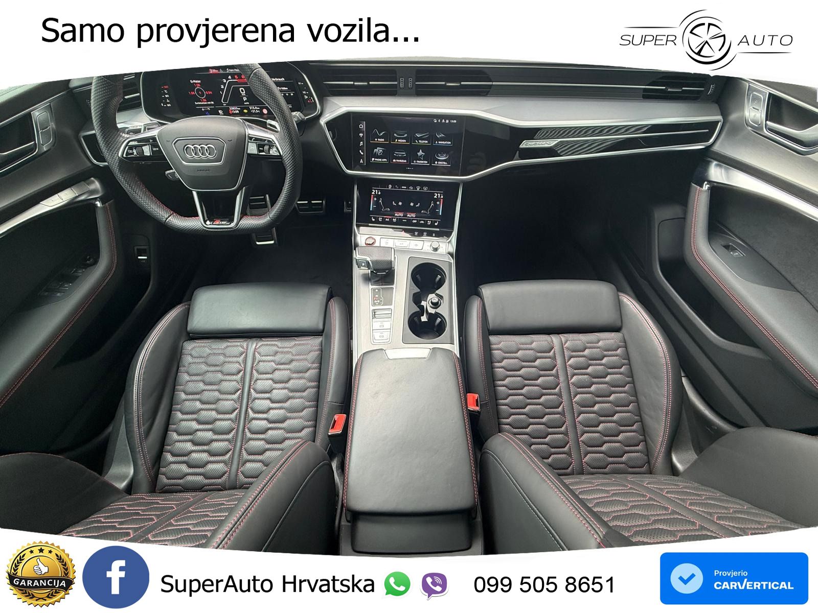 Audi RS6 Avant 4.0 TFSI V8 (600 KS) quattro Tiptronic Kuka LED+GR SJED+ACC
