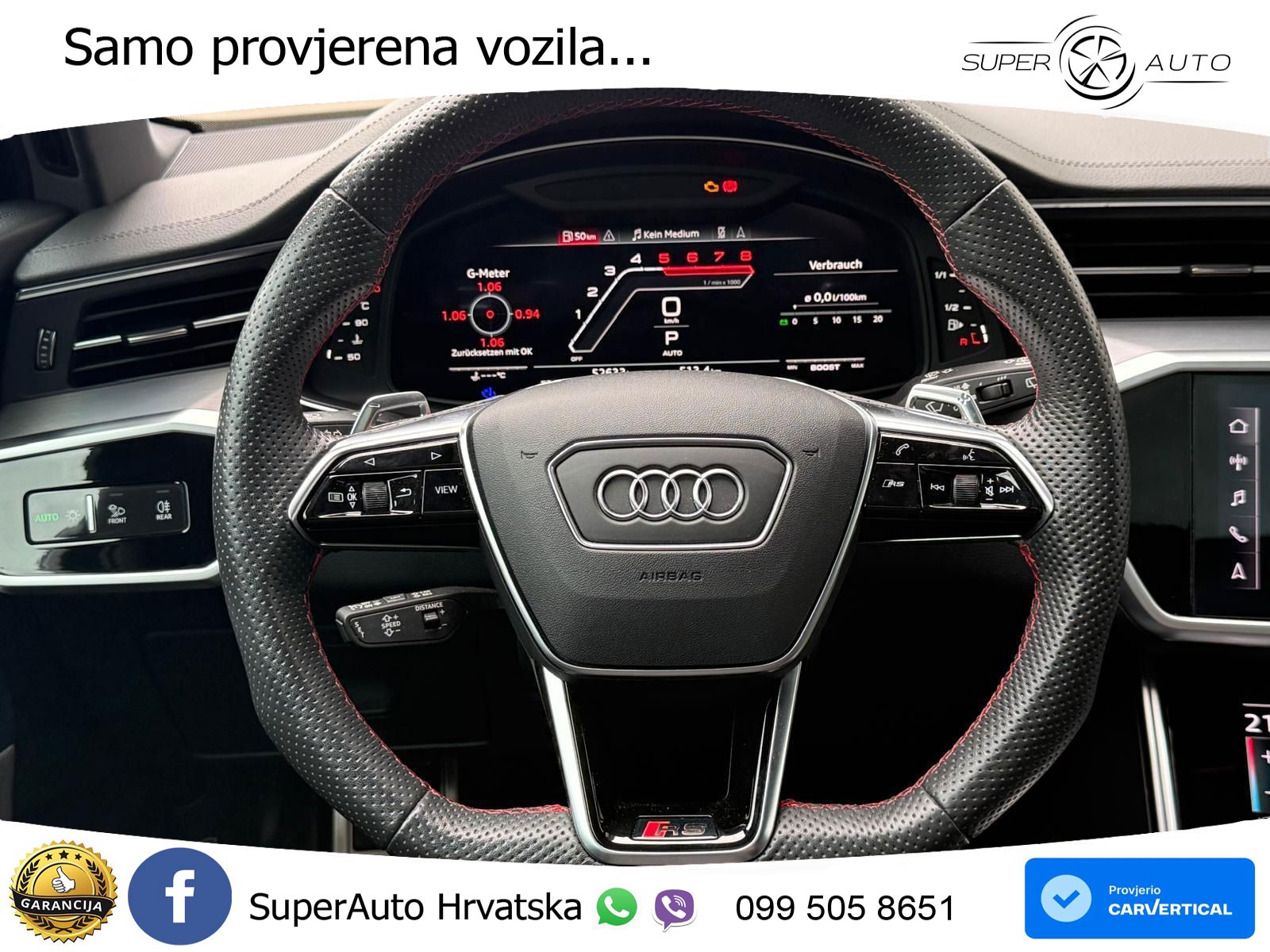 Audi RS6 Avant 4.0 TFSI V8 (600 KS) quattro Tiptronic Kuka LED+GR SJED+ACC