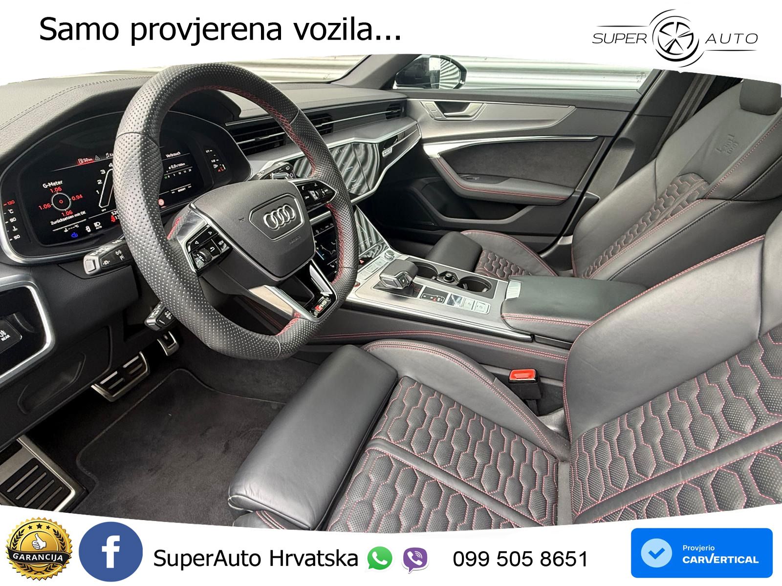 Audi RS6 Avant 4.0 TFSI V8 (600 KS) quattro Tiptronic Kuka LED+GR SJED+ACC