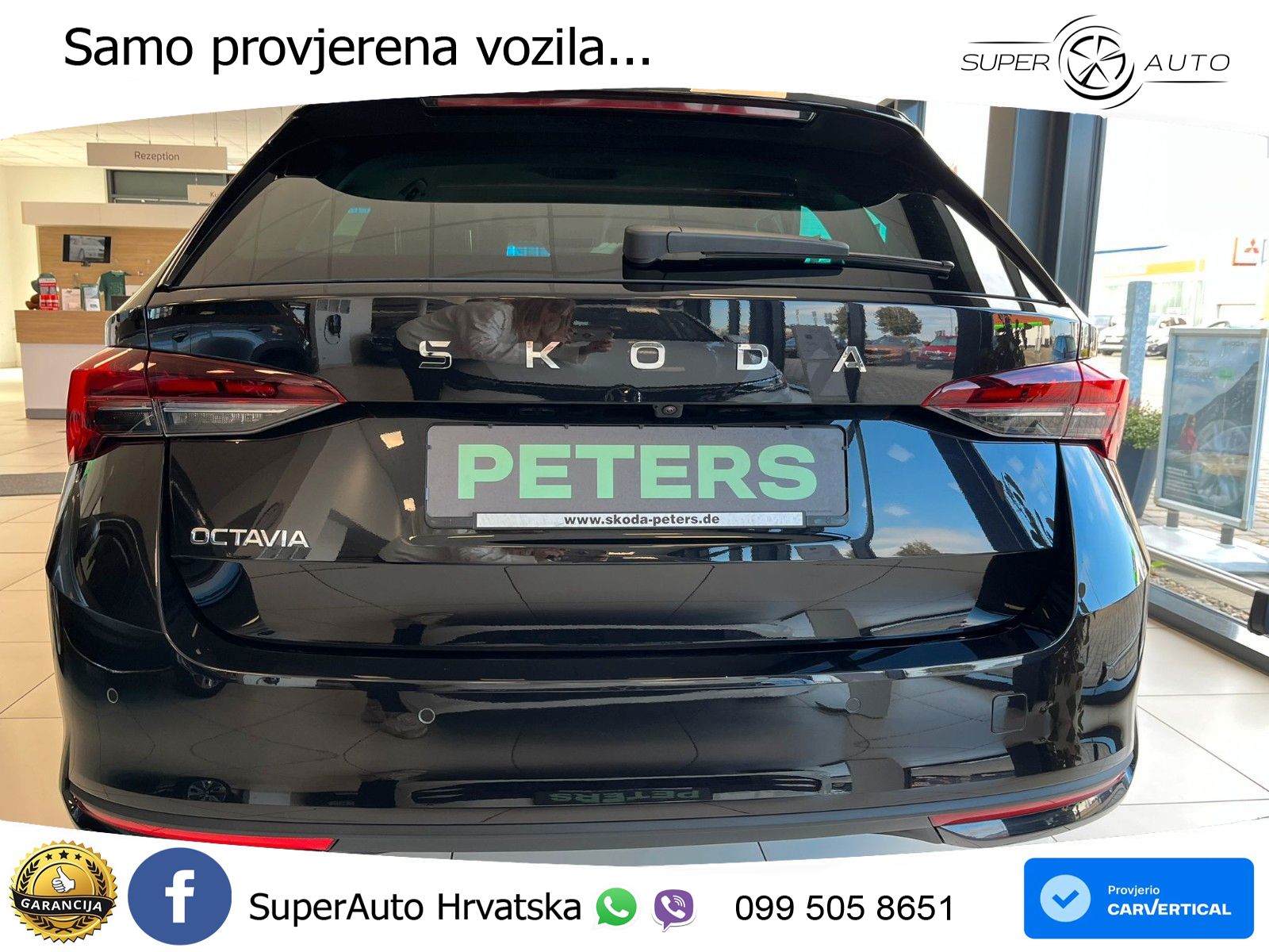 Škoda Octavia Combi 1.5 TSI (150 KS) DSG Selection MATRIX+GR SJED+KAM