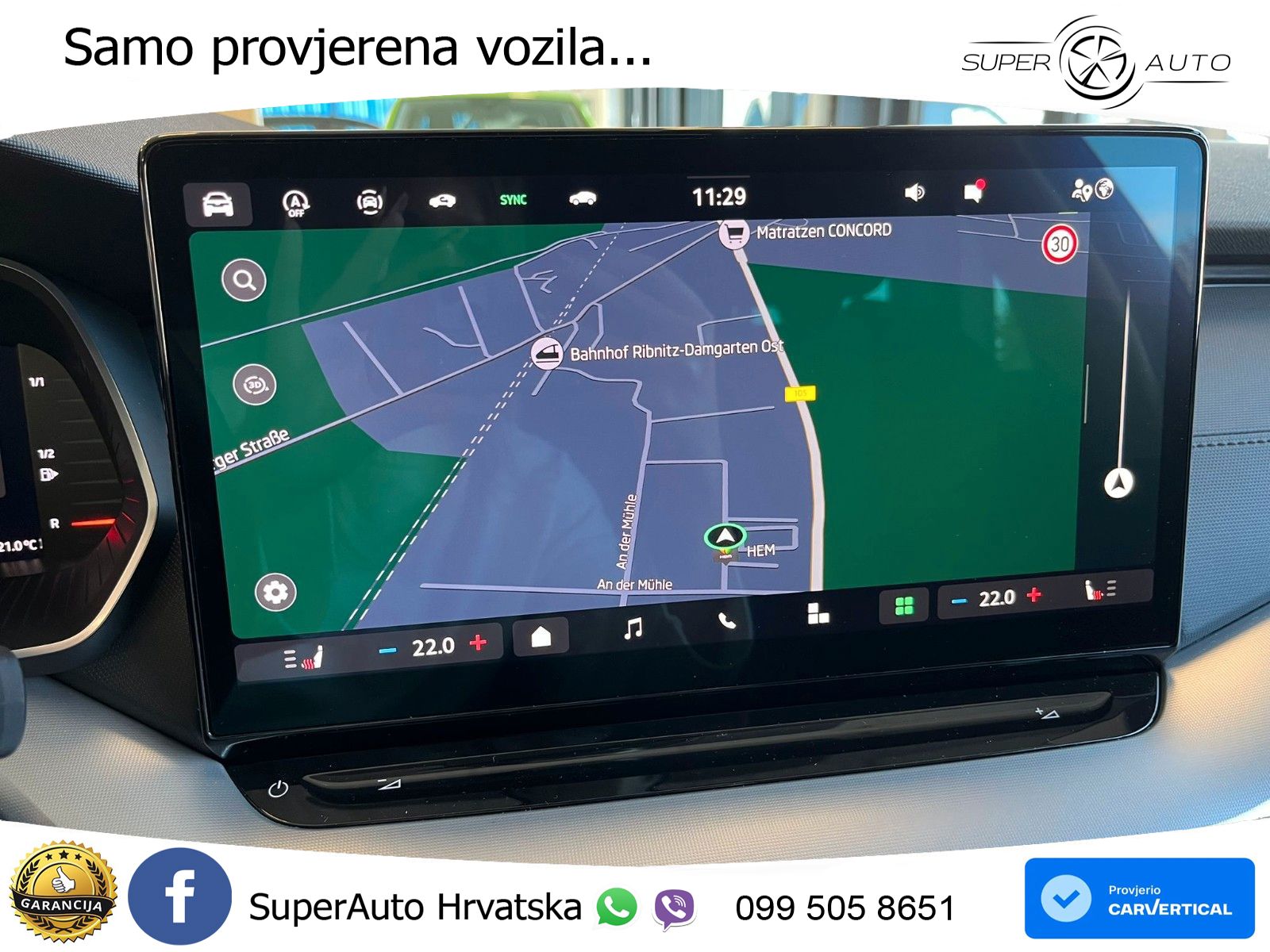 Škoda Octavia Combi 1.5 TSI (150 KS) DSG Selection MATRIX+GR SJED+KAM