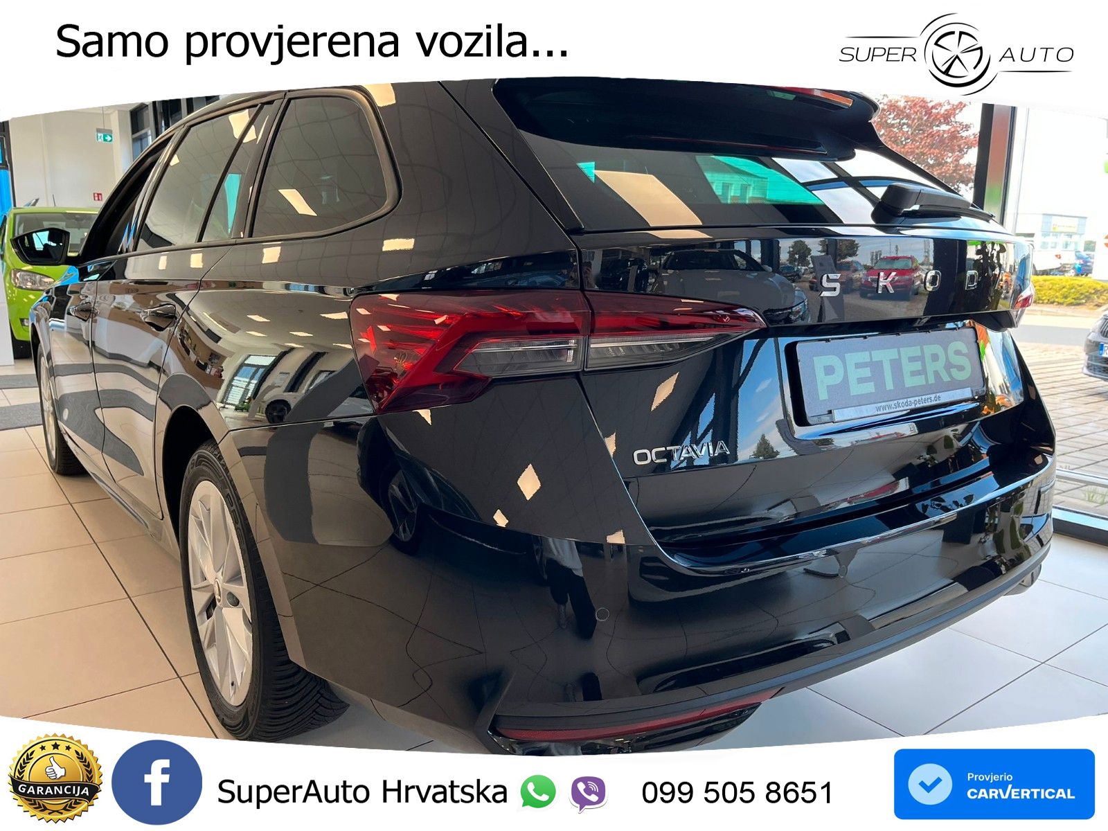 Škoda Octavia Combi 1.5 TSI (150 KS) DSG Selection MATRIX+GR SJED+KAM