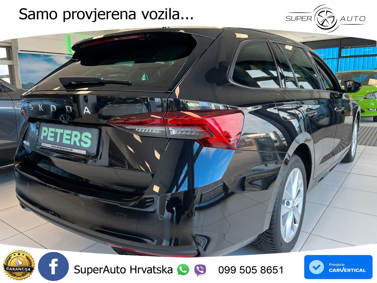 Škoda Octavia Combi 1.5 TSI (150 KS) DSG Selection MATRIX+GR SJED+KAM