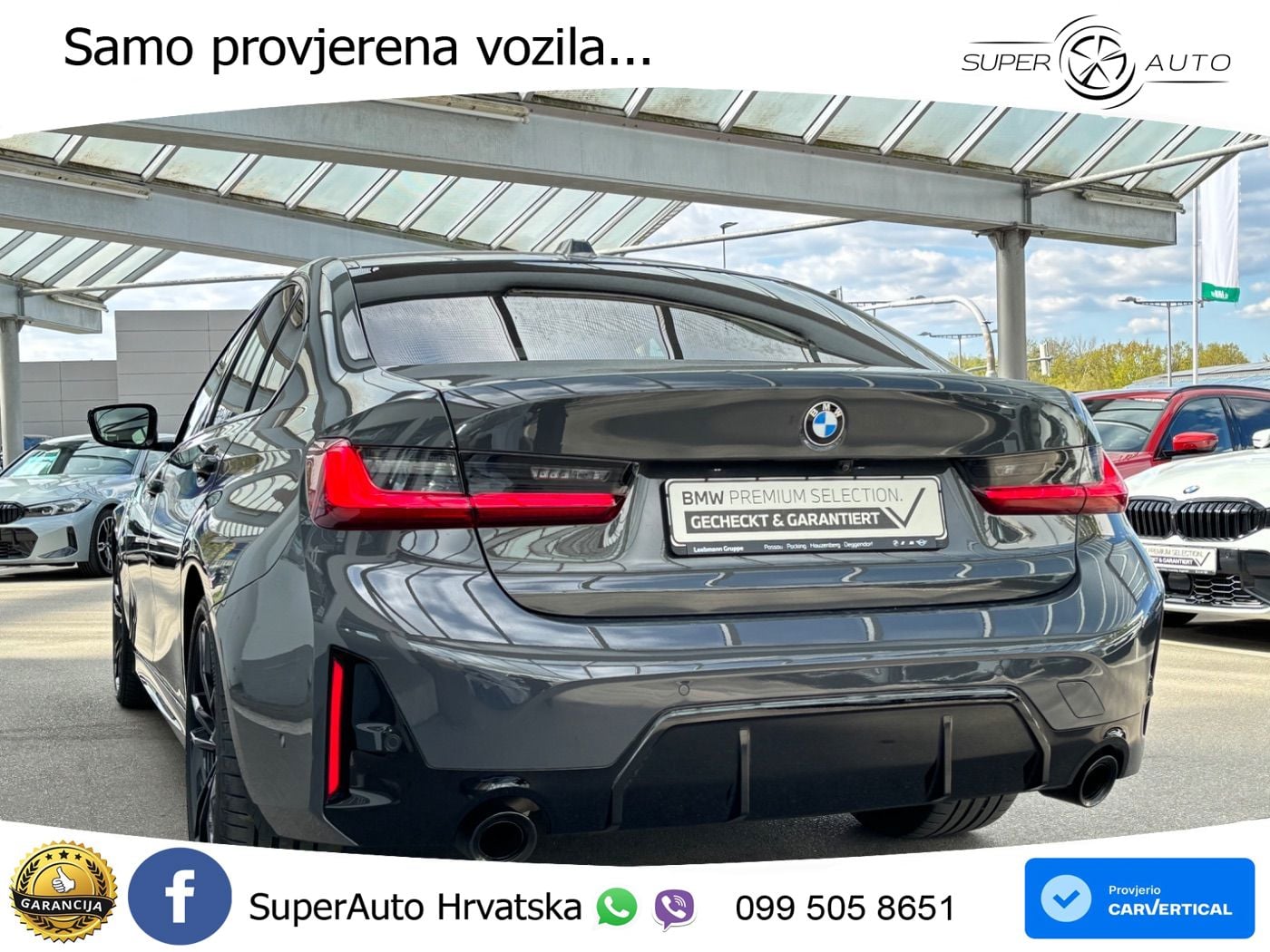 BMW 320d (190 KS) xDrive Steptronic M Sport LED+GR SJED+ACC