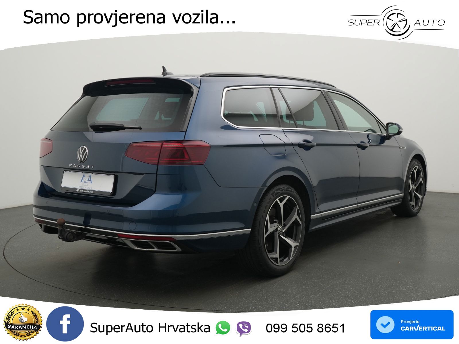 Volkswagen Passat Variant 2.0 TDI (200 KS) DSG R-Line LED+GR SJED+ACC