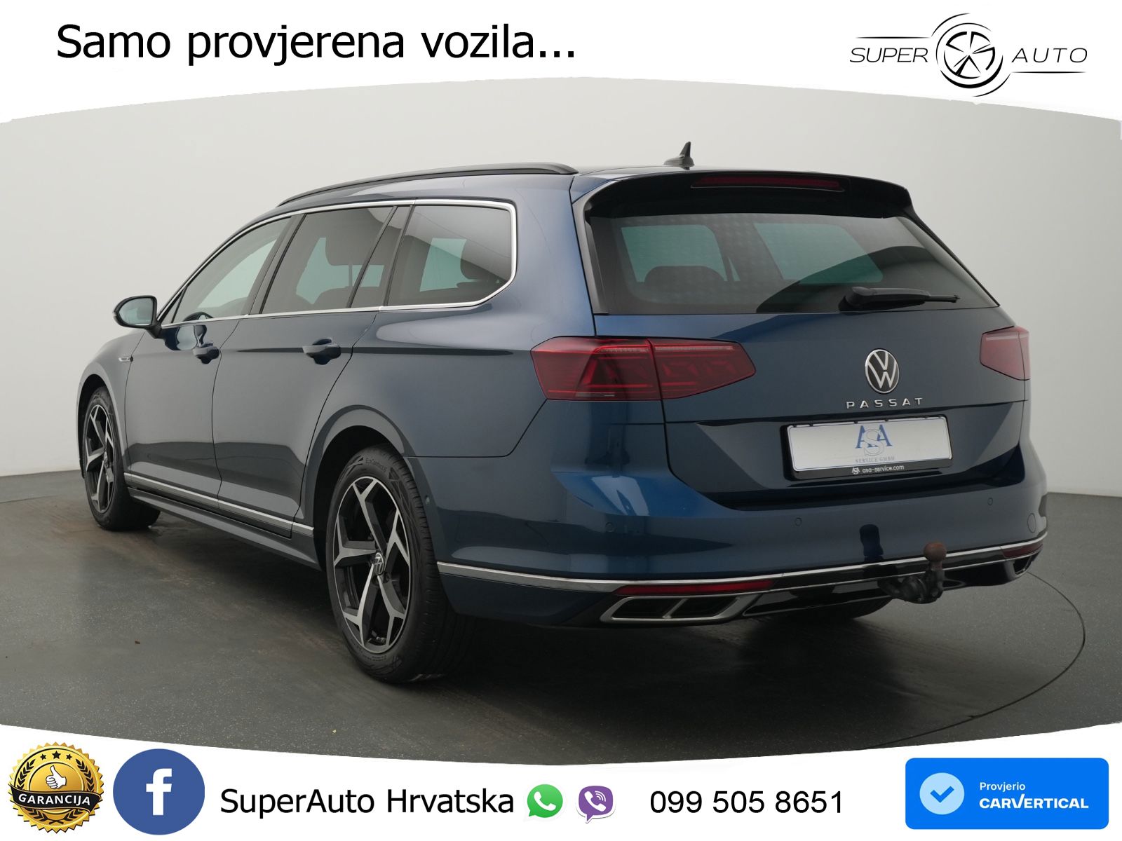 Volkswagen Passat Variant 2.0 TDI (200 KS) DSG R-Line LED+GR SJED+ACC