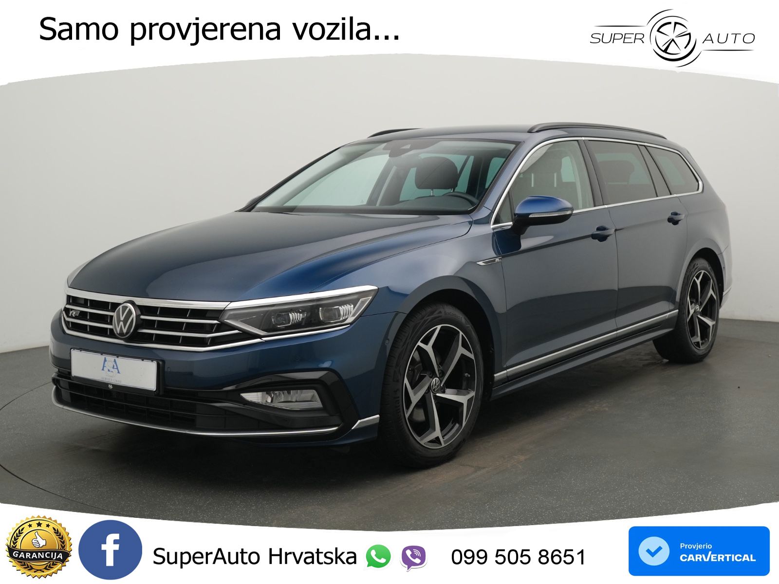 Volkswagen Passat Variant 2.0 TDI (200 KS) DSG R-Line LED+GR SJED+ACC