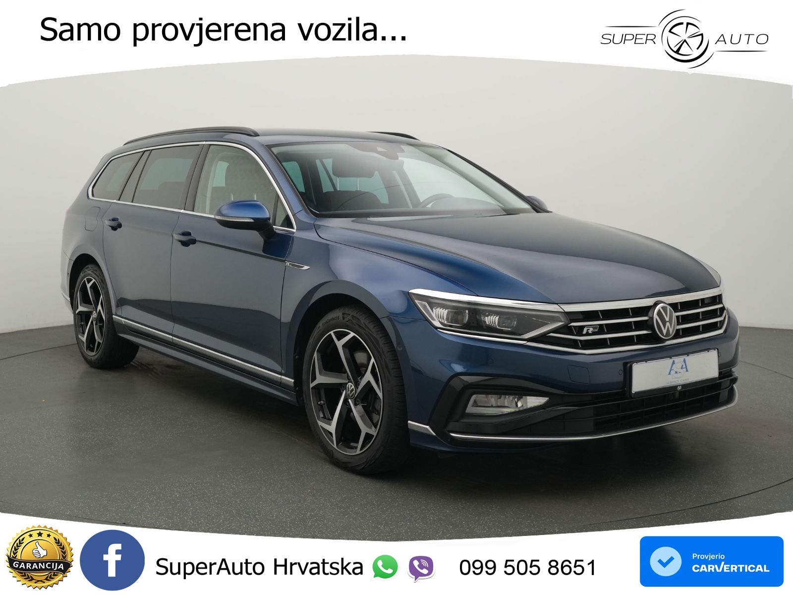 Volkswagen Passat Variant 2.0 TDI (200 KS) DSG R-Line LED+GR SJED+ACC
