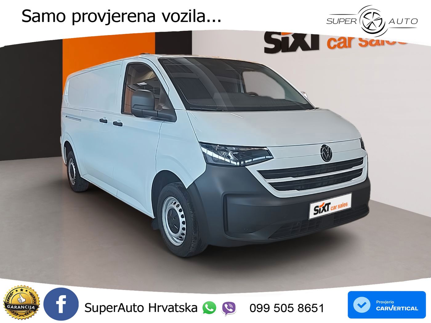 Volkswagen T7 Transporter TDI L2 NAV*RFK*SHZ*LED*PDC*VirC. 150 KS